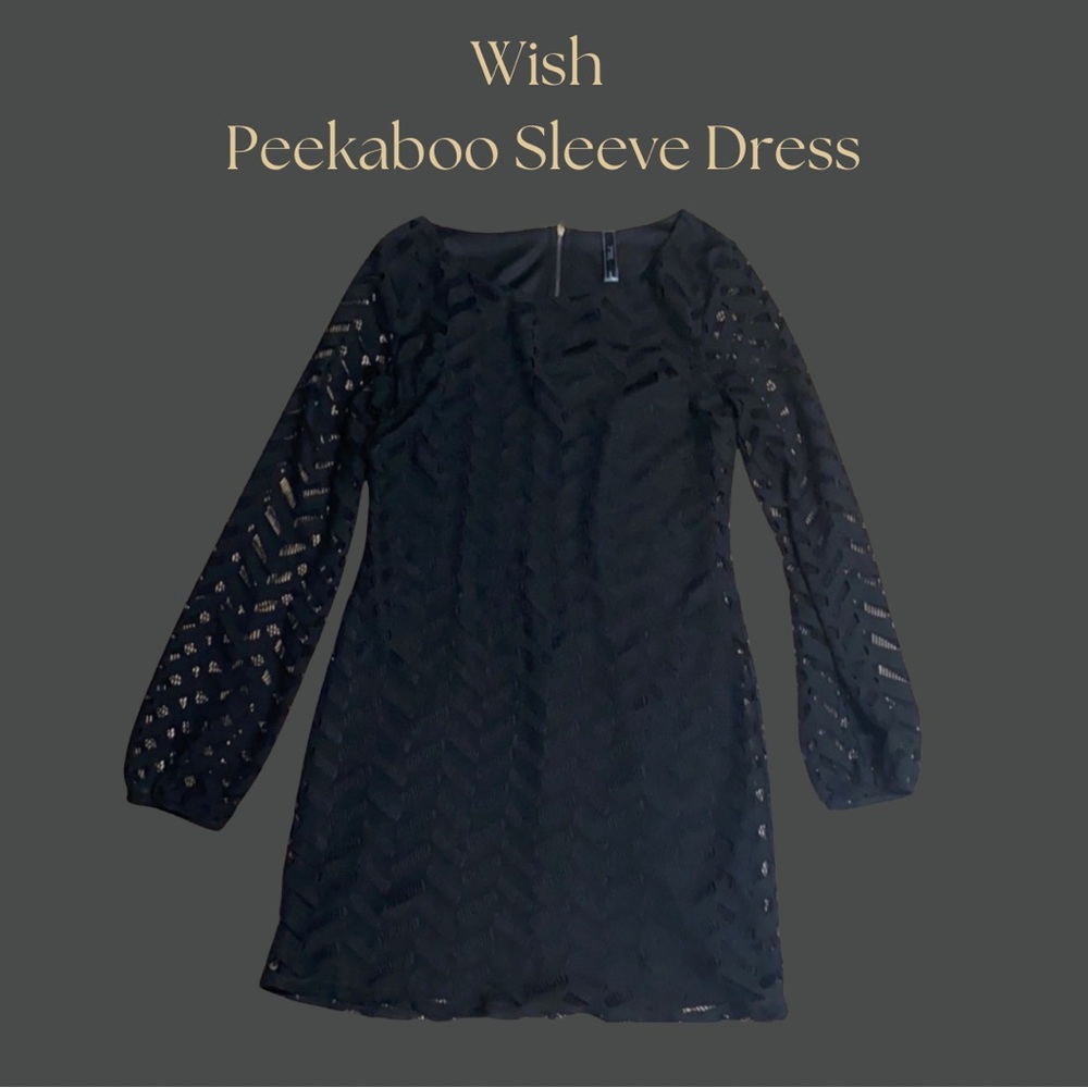 Black Long Sleeved Dress